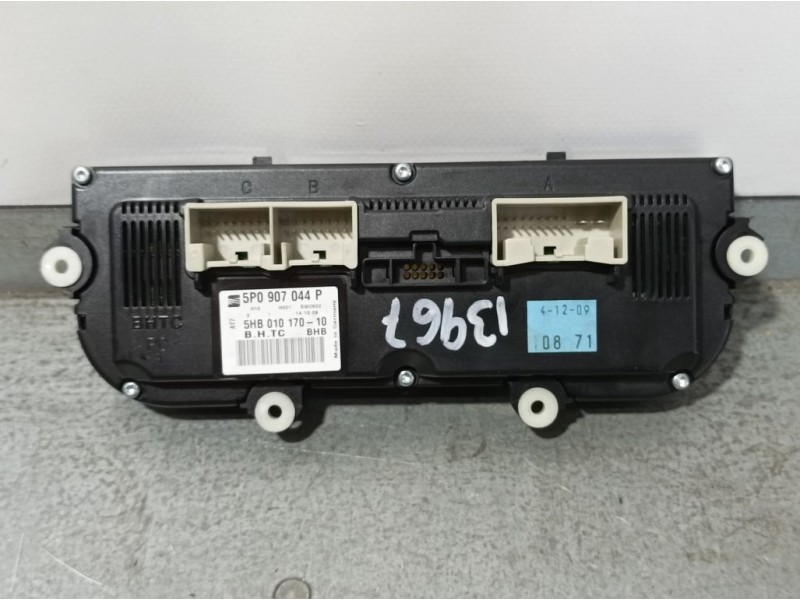 Recambio de mando climatizador para seat leon (1p1) stylance / style referencia OEM IAM 5P0907044P 5HB01017010 