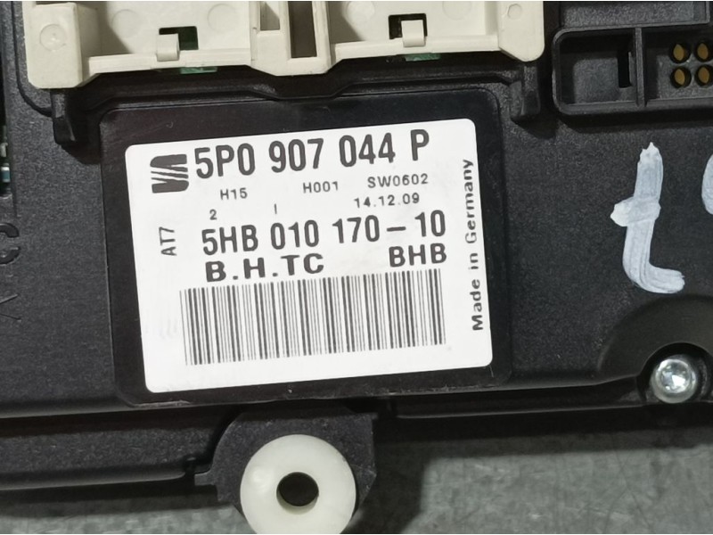 Recambio de mando climatizador para seat leon (1p1) stylance / style referencia OEM IAM 5P0907044P 5HB01017010 