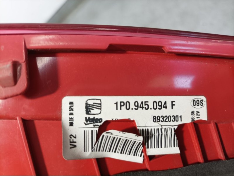 Recambio de piloto trasero derecho para seat leon (1p1) stylance / style referencia OEM IAM 1P0945094F  INTERIOR