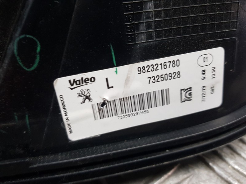 Recambio de piloto trasero izquierdo para peugeot 208 ii (ub_, up_, uw_, uj_) 1.2 puretech 100 referencia OEM IAM 9823216780 VAL