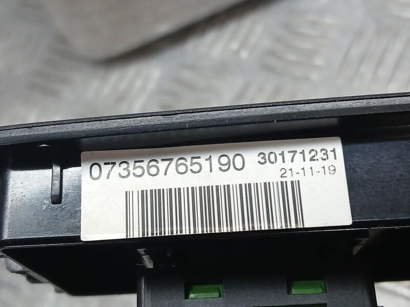 Recambio de mando elevalunas delantero derecho para fiat ducato furgoneta (250_) 140 natural power referencia OEM IAM 7356765190