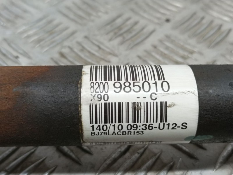 Recambio de transmision delantera izquierda para dacia sandero ambiance referencia OEM IAM 8200985010  