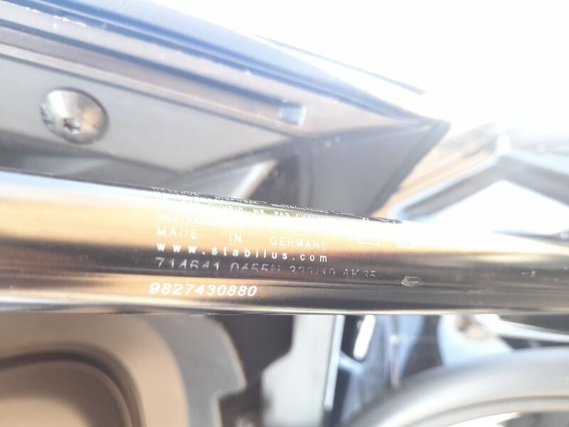 Recambio de amortiguadores maletero / porton para peugeot 5008 ii (mc_, mj_, mr_, m4_) 1.2 (mrhnyh, mrhnyw, mrhnsj, mrhnsu, mrhn