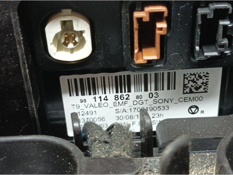 Recambio de sistema navegacion gps para citroën c4 cactus business referencia OEM IAM 9811486280 24370056 VALEO RAYADO