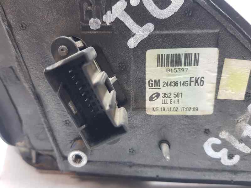 Recambio de retrovisor izquierdo para opel vectra c berlina club referencia OEM IAM 24436145 352501 ELECTRICO