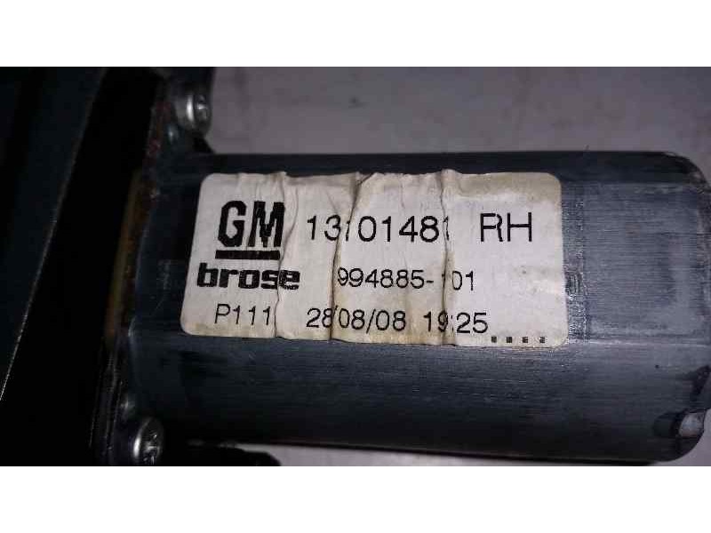 Recambio de elevalunas delantero derecho para opel astra h ber. cosmo referencia OEM IAM  6 PINS ELECTRICO