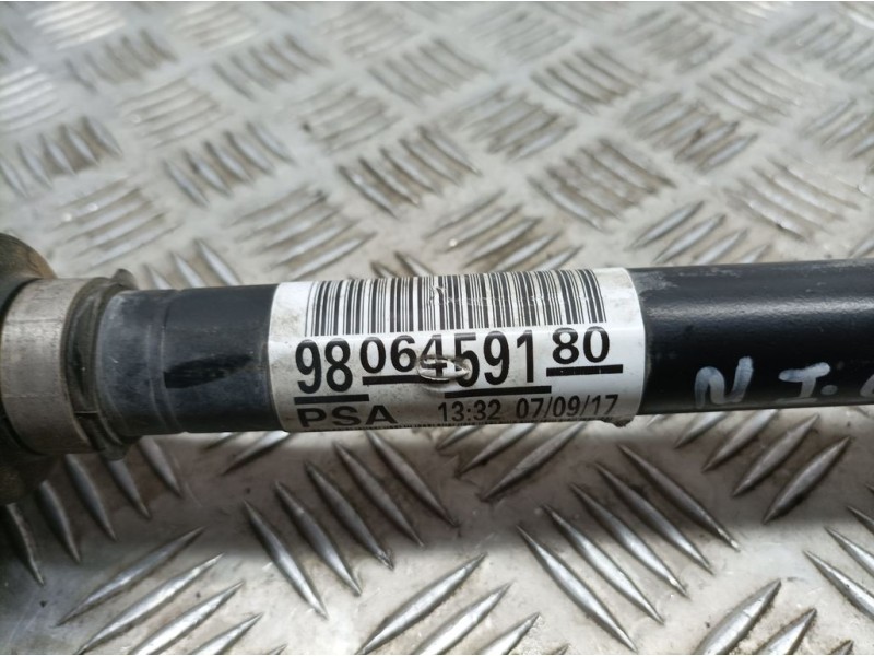 Recambio de transmision delantera izquierda para citroën c4 cactus business referencia OEM IAM 9806459180  