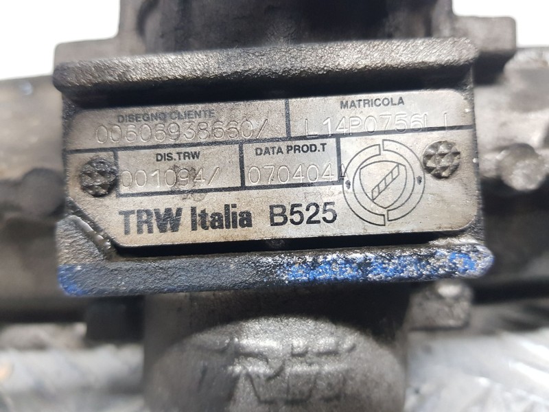 Recambio de cremallera direccion para alfa romeo gt (125) m-jet distinctive referencia OEM IAM 00606938660 TRW ASISTIDA 37502328