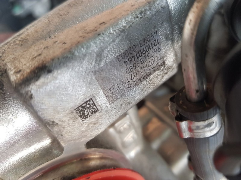 Recambio de motor completo para peugeot 208 access referencia OEM IAM 8HR 1439202 INYECCION BOSCH