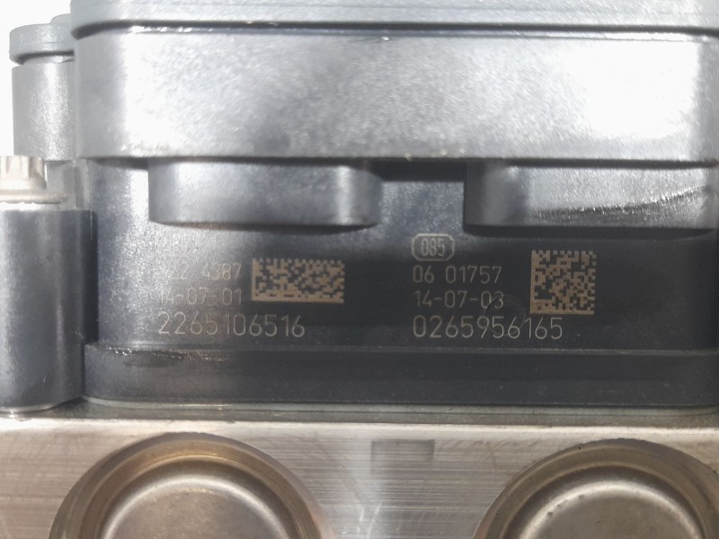 Recambio de abs para nissan qashqai ii (j11, j11_) 1.2 dig-t referencia OEM IAM 14070821909 0265261040 