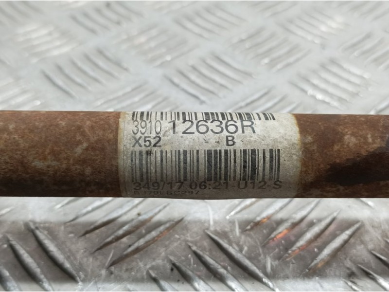 Recambio de transmision delantera izquierda para dacia sandero basis referencia OEM IAM 391012636R  