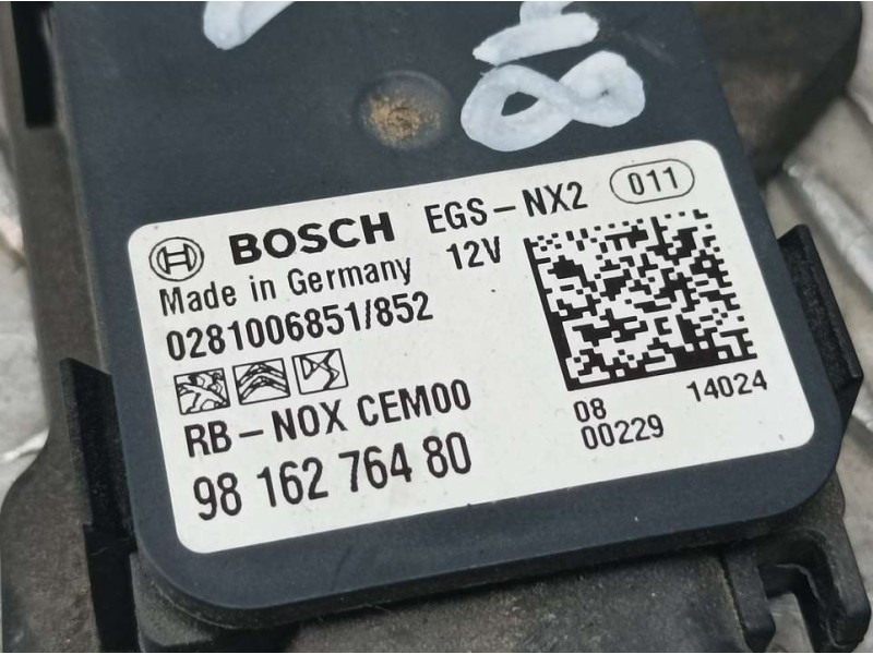 Recambio de sonda lambda para citroën c3 aircross bluehdi 110 s&s eat6 shine referencia OEM IAM 9816276480 0281006851852 BOSCH