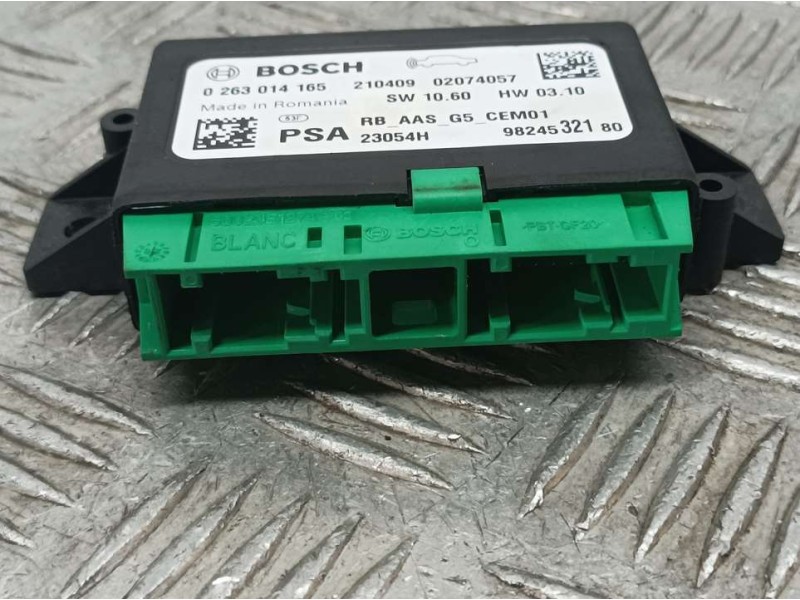 Recambio de modulo electronico para citroën c3 aircross bluehdi 110 s&s eat6 shine referencia OEM IAM 9824532180 0263014165 BOSC