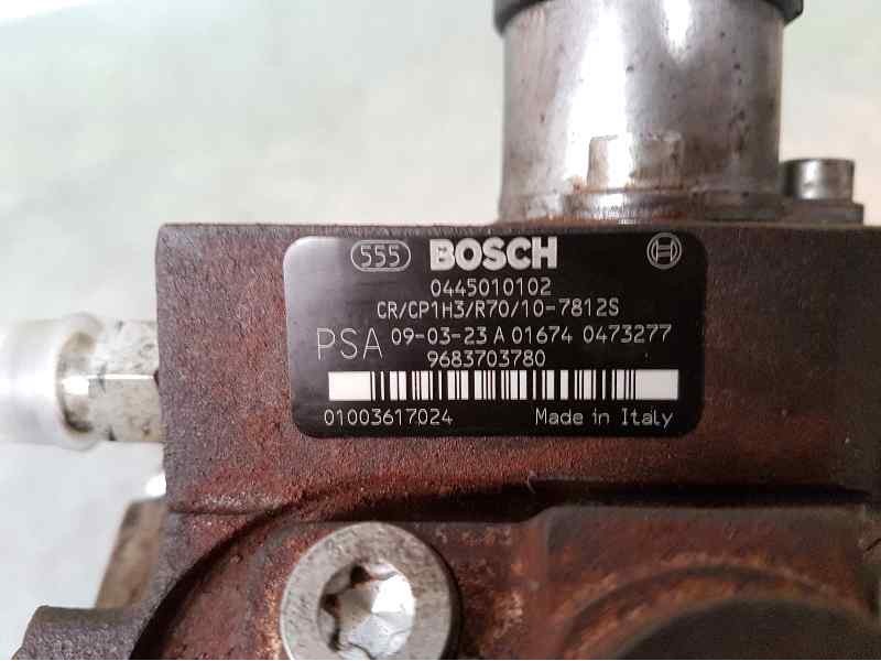 Recambio de bomba alta presion para citroën c3 1.4 hdi referencia OEM IAM 9683703780 0445010102 BOSCH