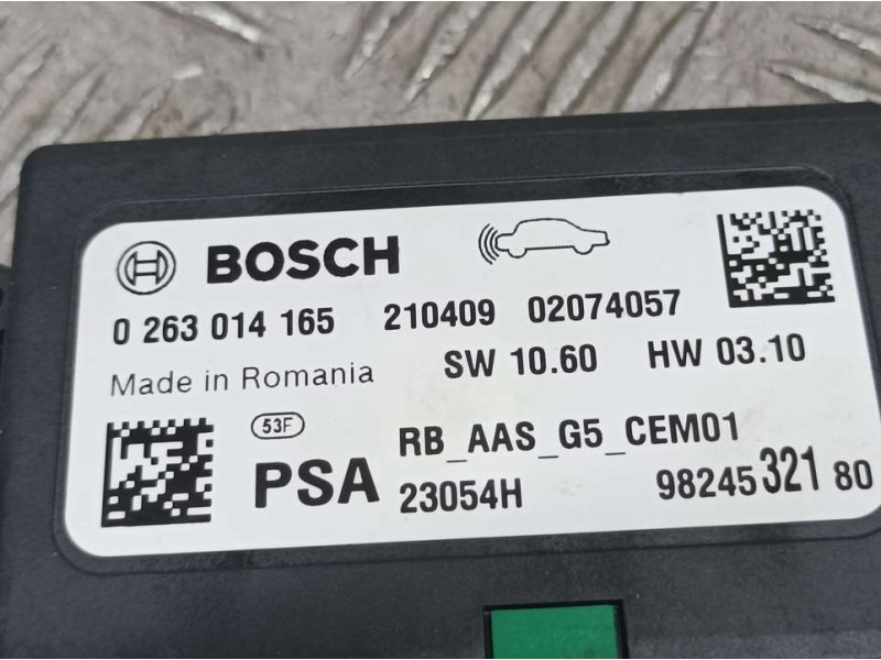 Recambio de modulo electronico para citroën c3 aircross bluehdi 110 s&s eat6 shine referencia OEM IAM 9824532180 0263014165 BOSC