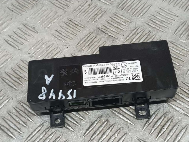 Recambio de modulo electronico para citroën c3 aircross bluehdi 110 s&s eat6 shine referencia OEM IAM 9839316980 503551640480 MA