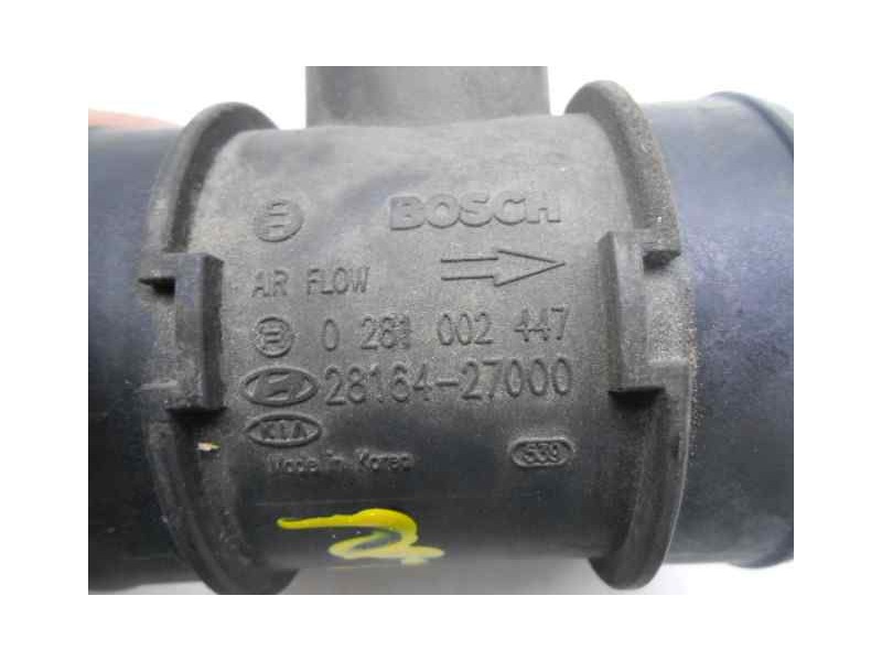 Recambio de caudalimetro para hyundai trajet (fo) 2.0 crdi gls referencia OEM IAM 0281002447 2816427000 BOSCH