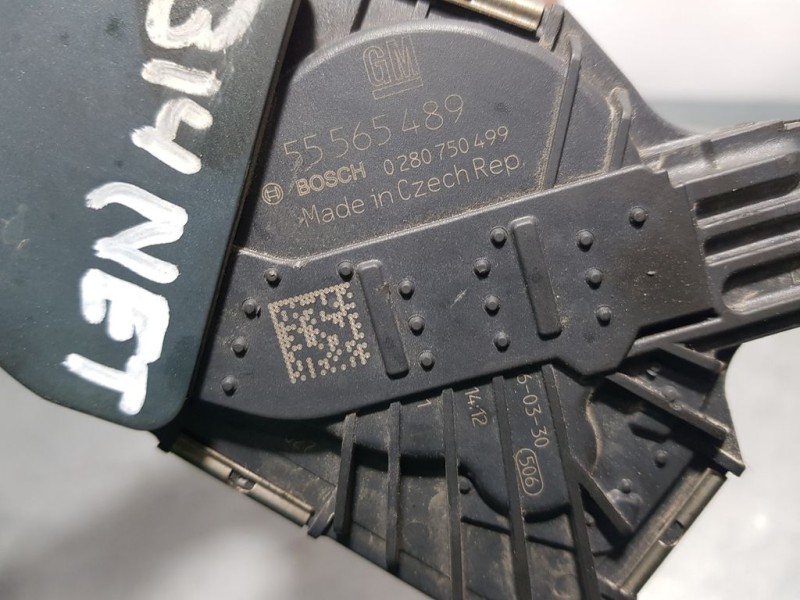 Recambio de caja mariposa para opel mokka 1.4 16v turbo referencia OEM IAM 55565489 0280750499 BOSCH