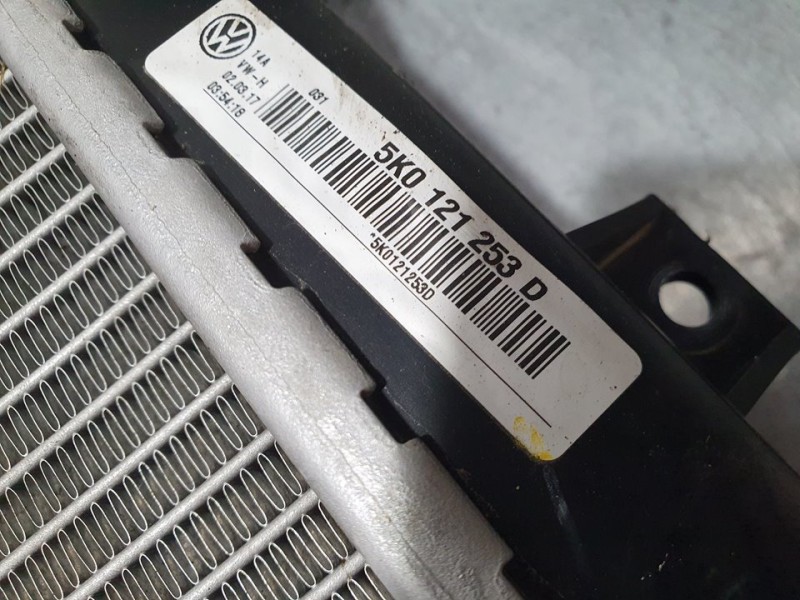 Recambio de radiador agua para volkswagen golf v berlina (1k1) highline referencia OEM IAM 5K0121253D  