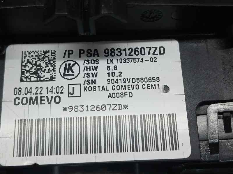 Recambio de mando luces y limpia para peugeot 3008 active referencia OEM IAM 98312607ZD 10337574 