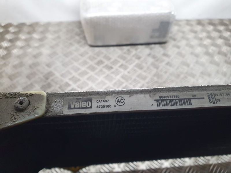 Recambio de condensador / radiador aire acondicionado para citroën berlingo 2.0 hdi 600 furg. referencia OEM IAM 9645974780 8730