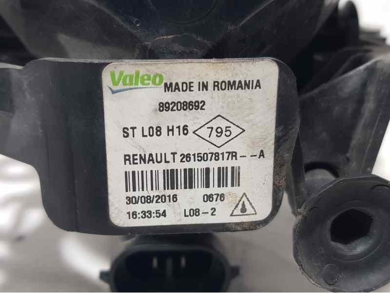 Recambio de faro antiniebla derecho para renault captur zen referencia OEM IAM 261507817R 89208692 VALEO