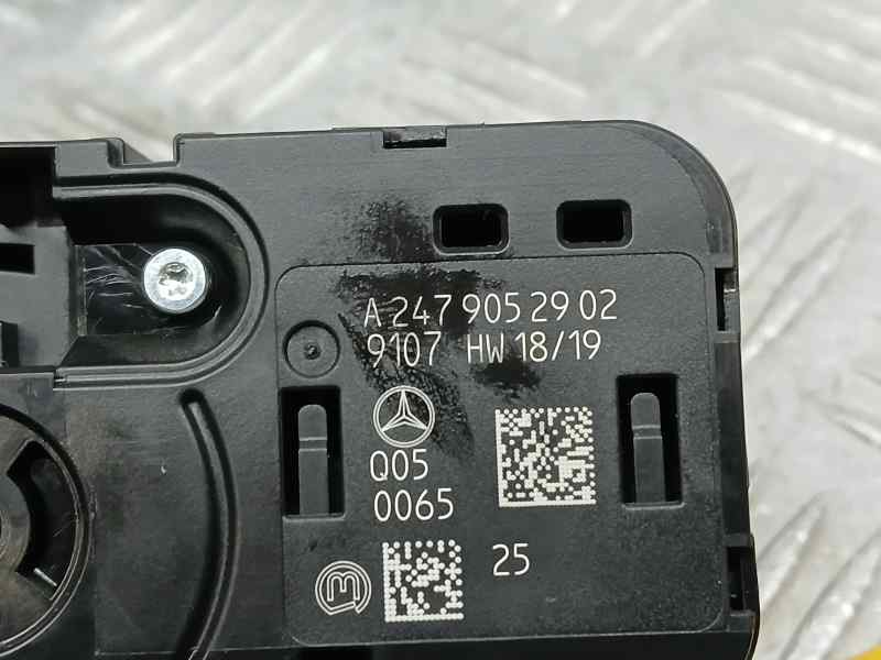 Recambio de mando luces para mercedes-benz clase b (247) b180 referencia OEM IAM A2479052902 C/INTERRUPTOR FRENO DE MANO ROZADO
