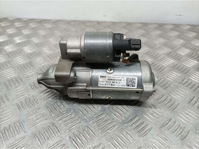 Recambio de motor arranque para peugeot 3008 active referencia OEM IAM 9832577880 ESW2021HE VALEO
