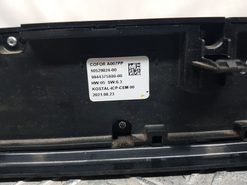 Recambio de mando climatizador para citroën c4 iii (ba_, bb_, bc_) 1.5 bluehdi 130 (bbyhzb) referencia OEM IAM 9844375880  