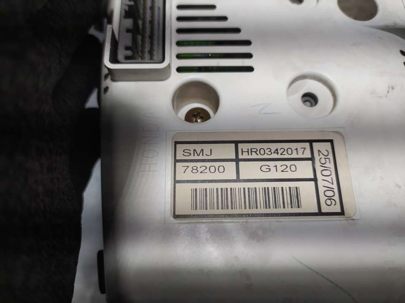 Recambio de cuadro instrumentos para honda civic berlina 5 (fk) 2.2 i-ctdi executive referencia OEM IAM 78200SMJG120 HR0342017 