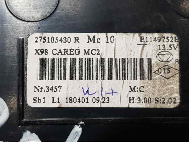 Recambio de mando climatizador para renault captur zen referencia OEM IAM 275105430R  