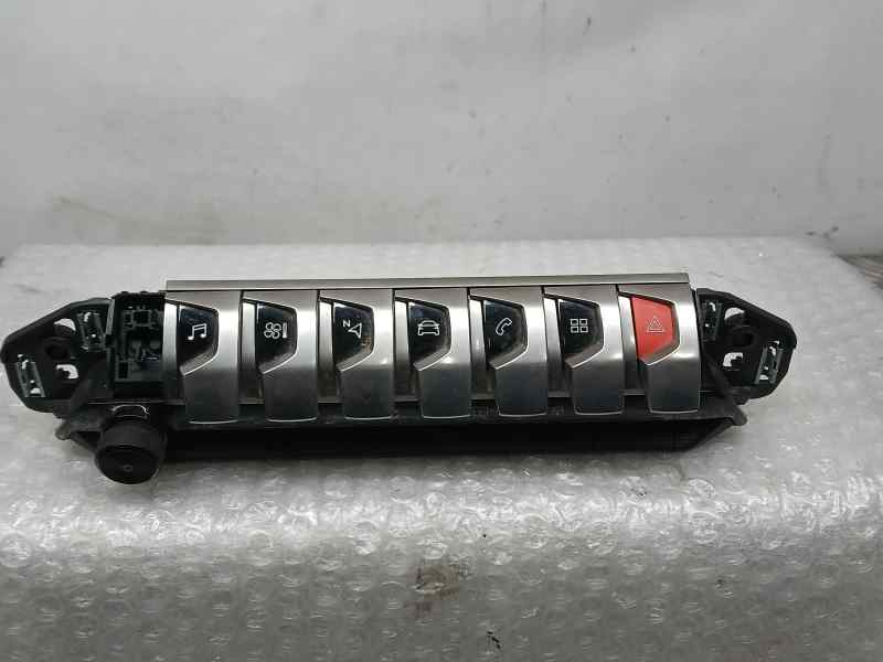 Recambio de mando multifuncion para peugeot 5008 active referencia OEM IAM 98249153DX 28581371 WARNING. NAVEGACION.ON OFF. CLIMA