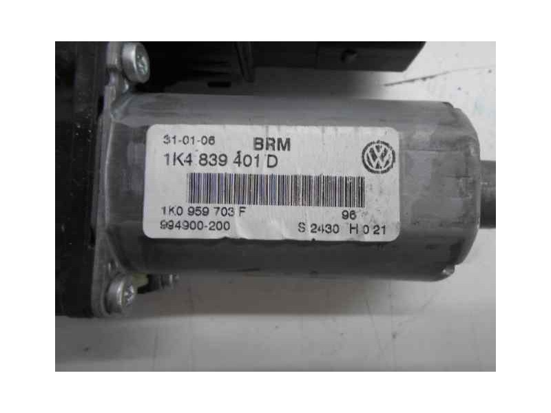 Recambio de motor elevalunas trasero izquierdo para volkswagen golf v berlina (1k1) trendline referencia OEM IAM 1K4839401D  