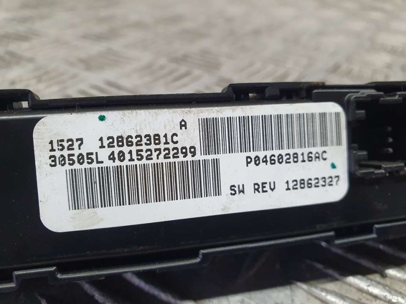 Recambio de mando multifuncion para dodge avenger se referencia OEM IAM 12862381C 4015272299 WARNING