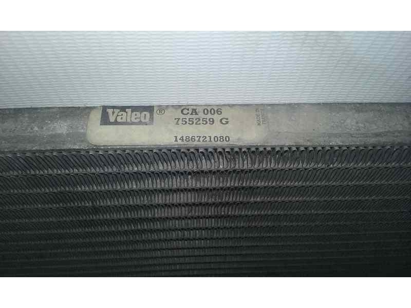 Recambio de condensador / radiador aire acondicionado para citroën evasion 2.0 hdi sx referencia OEM IAM 755259G 1486721080 VALE