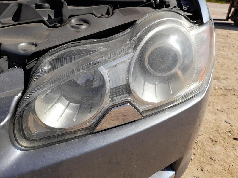 Recambio de faro izquierdo para jaguar xf i (x250) 2.7 d referencia OEM IAM C2Z30857 XENON 