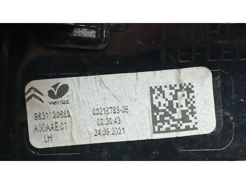 Recambio de piloto trasero izquierdo interior para citroën c4 iii (ba_, bb_, bc_) 1.5 bluehdi 130 (bbyhzb) referencia OEM IAM 98