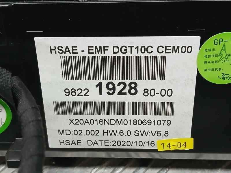 Recambio de sistema navegacion gps para peugeot 5008 active referencia OEM IAM 9822192880 180691079 