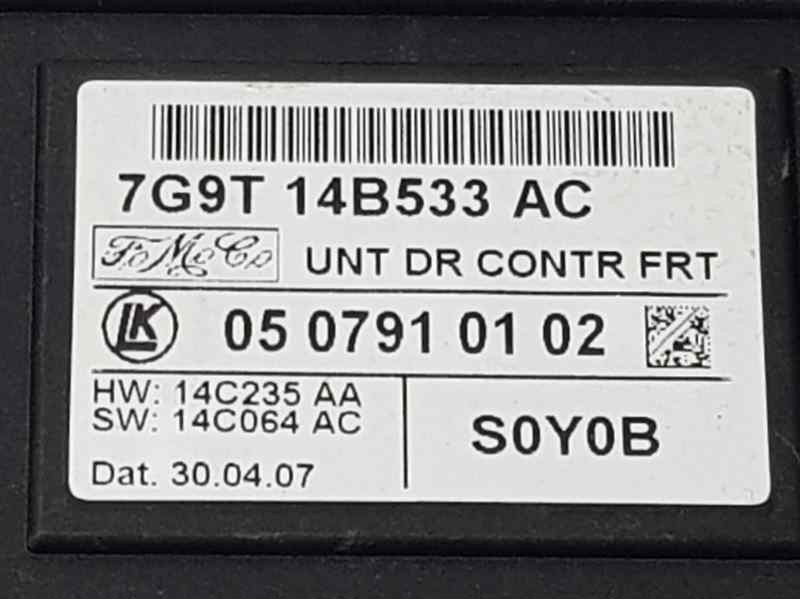 Recambio de modulo confort para ford mondeo sportbreak (ca2) limited edition referencia OEM IAM 7G9T14B533AC 0507910102 DELANTER