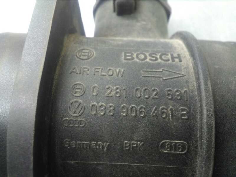 Recambio de caudalimetro para seat altea (5p1) 1.9 tdi referencia OEM IAM 038906461B 0281002531 BOSCH