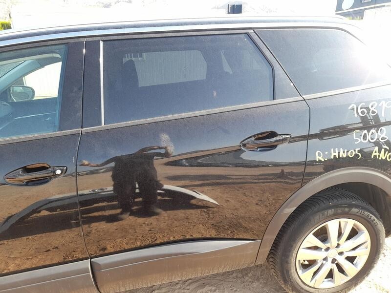 Recambio de puerta trasera izquierda para peugeot 5008 ii (mc_, mj_, mr_, m4_) 1.2 (mrhnyh, mrhnyw, mrhnsj, mrhnsu, mrhnsm) refe
