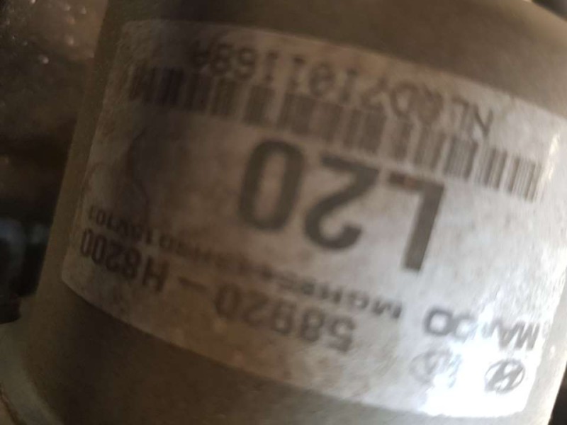 Recambio de abs para kia rio (yb) gt line referencia OEM IAM 58920H8200  