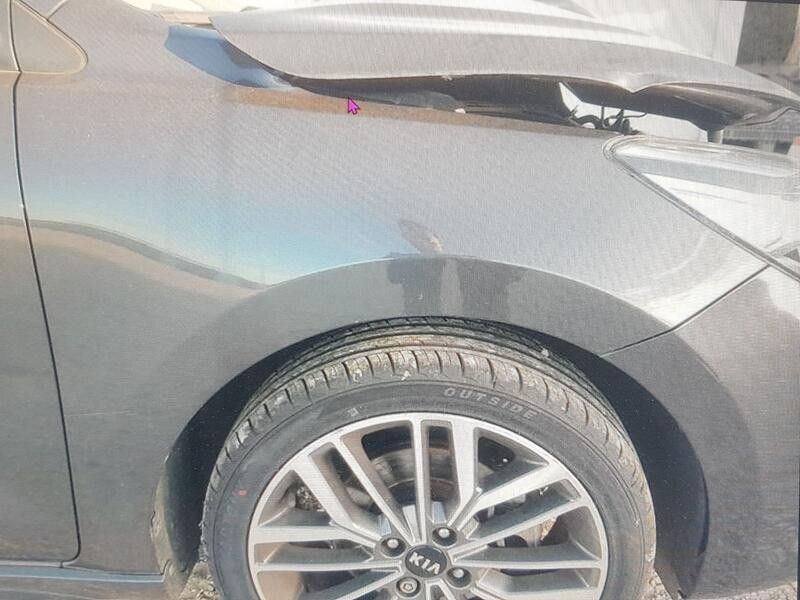 Recambio de aleta delantera derecha para kia rio (yb) gt line referencia OEM IAM 66321H8000 TOCADA 