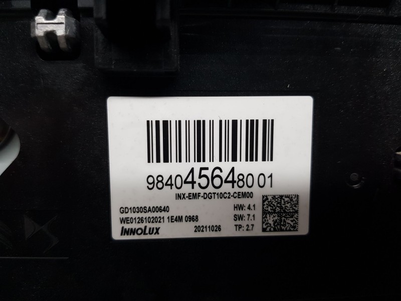 Recambio de sistema navegacion gps para citroën c4 iii (ba_, bb_, bc_) 1.5 bluehdi 130 (bbyhzb) referencia OEM IAM 9840456480  