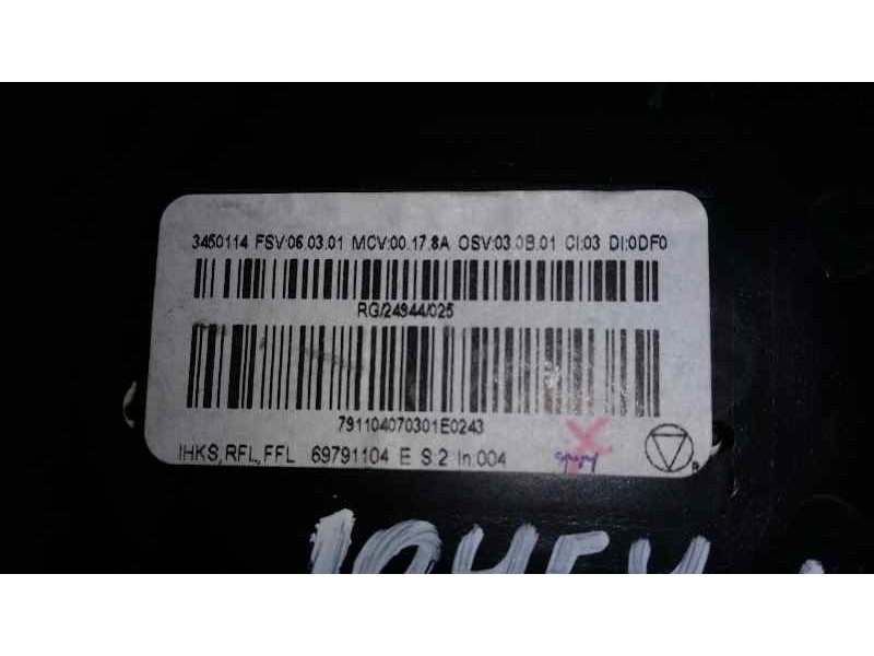 Recambio de mando calefaccion / aire acondicionado para mini mini (r56) cooper referencia OEM IAM 3450114 69791104E VALEO