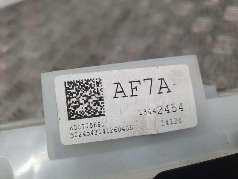 Recambio de cuadro instrumentos para opel zafira tourer excellence referencia OEM IAM 13442454 600775881 