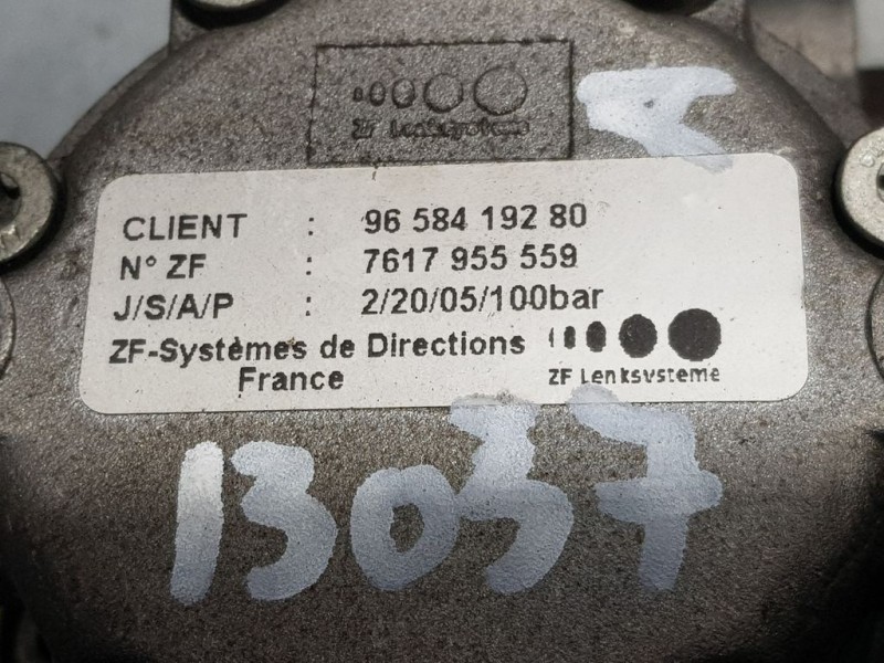 Recambio de bomba direccion para peugeot 407 sr confort referencia OEM IAM 9658419280 761795559 ZF