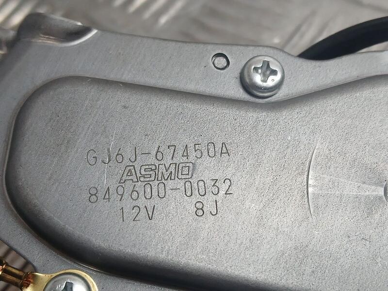 Recambio de motor limpia trasero para mazda 6 berlina (gg) 2.0 crtd active referencia OEM IAM 849000032 ASMO GJ6J67450A