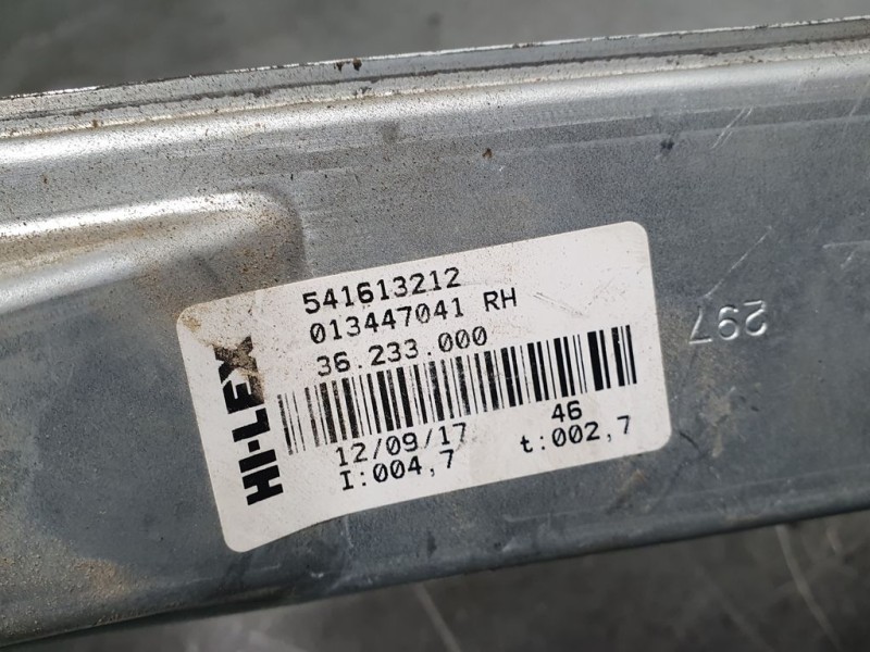 Recambio de elevalunas delantero derecho para opel corsa e van 1.3 cdti referencia OEM IAM 541613212 13447041 HILEX ELECTRICO 6 