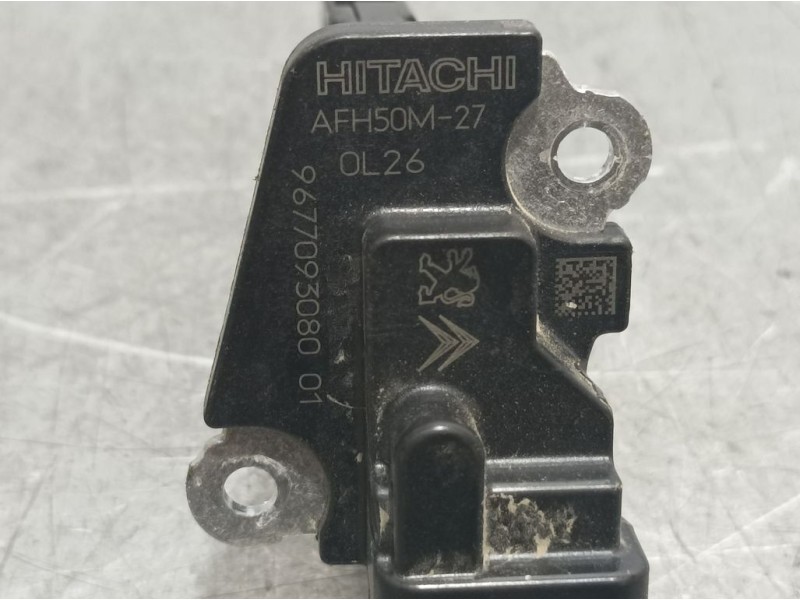 Recambio de caudalimetro para citroën c3 business referencia OEM IAM 9677093080 AFH50M27 HITACHI